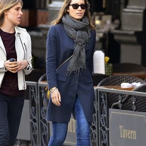 Celine Sz4/38 Military Mid Length Jacket Navy